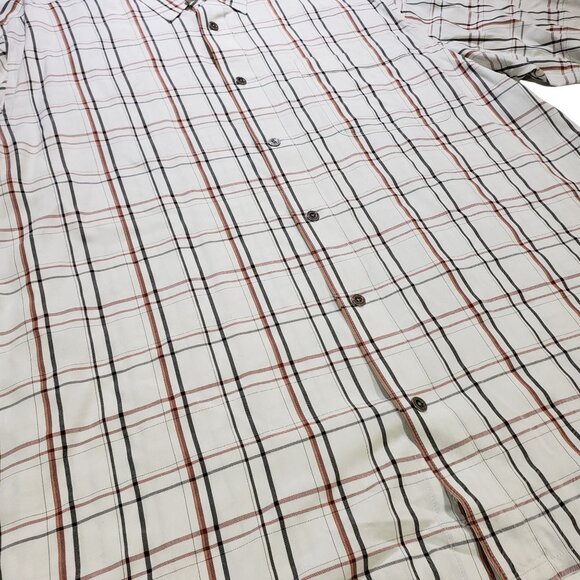 Columbia Men's Striped Short Sleeve Button Up Shirt Size XL - Picture 6 of 9